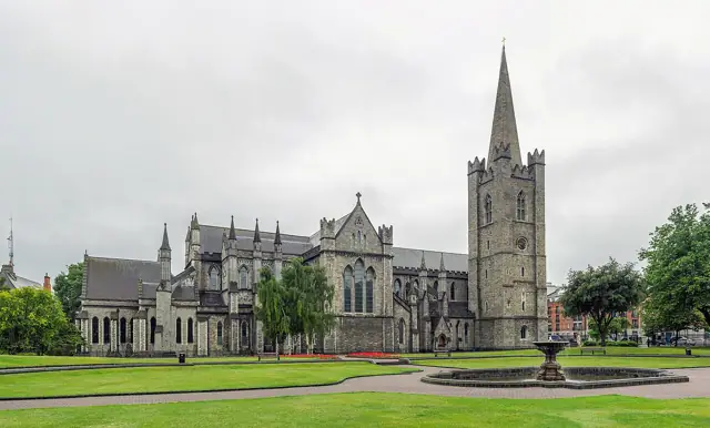 Photo of St Patrick's Park, beside St Patrick's Cathedral, the venue. Not a photo of this event.